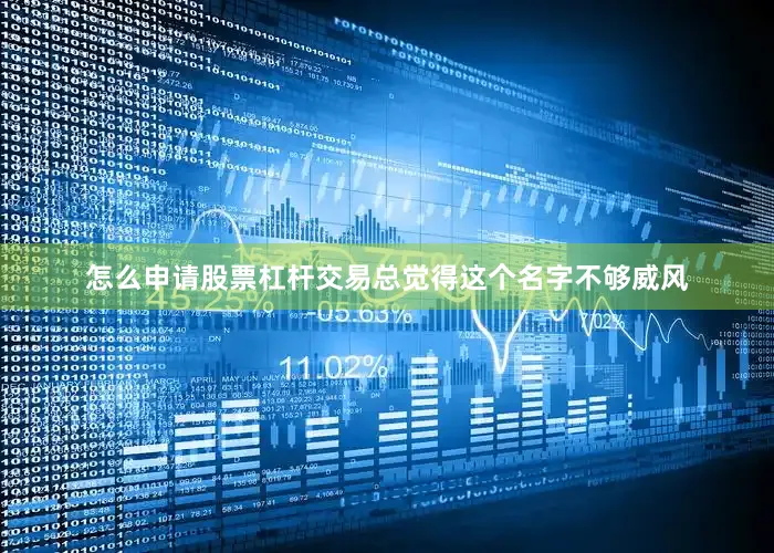 怎么申请股票杠杆交易总觉得这个名字不够威风